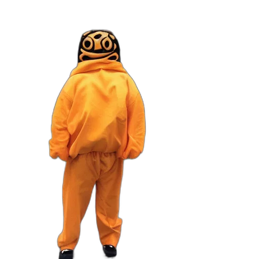 jacket, creature, mask, animal transparent PNG cut-out