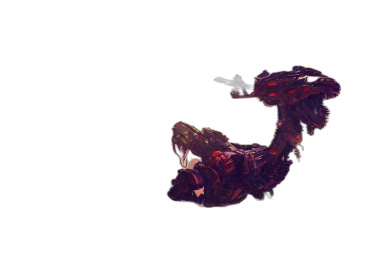 dragon, hair, creature, animal, pixel art, concept art, fantasy art, 3d render transparent PNG cut-out