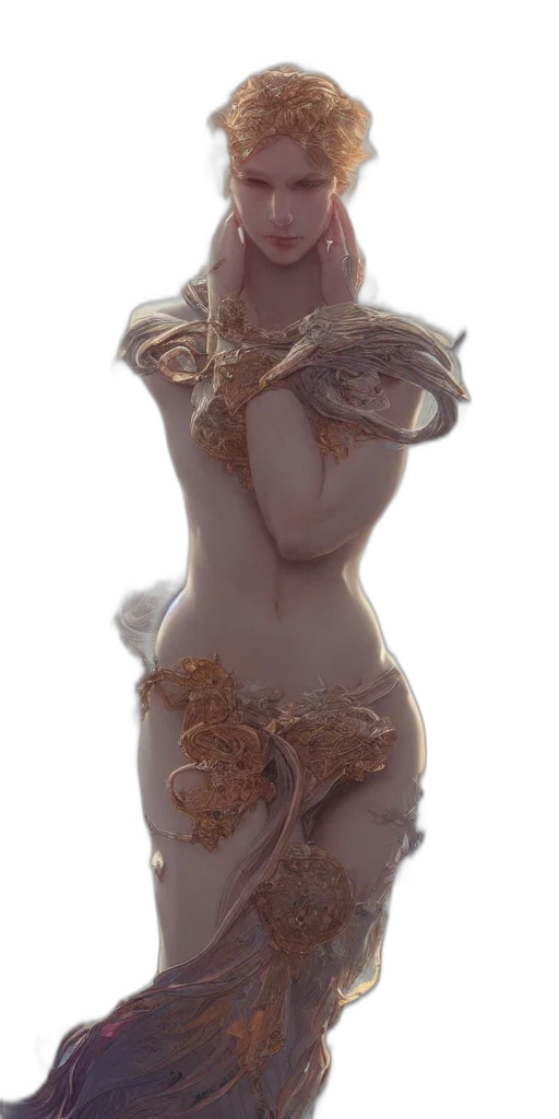 dragon, dress, creature, jewelry transparent PNG cut-out