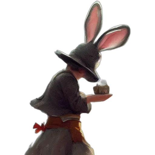 hat, staff, animal, weapon transparent PNG cut-out