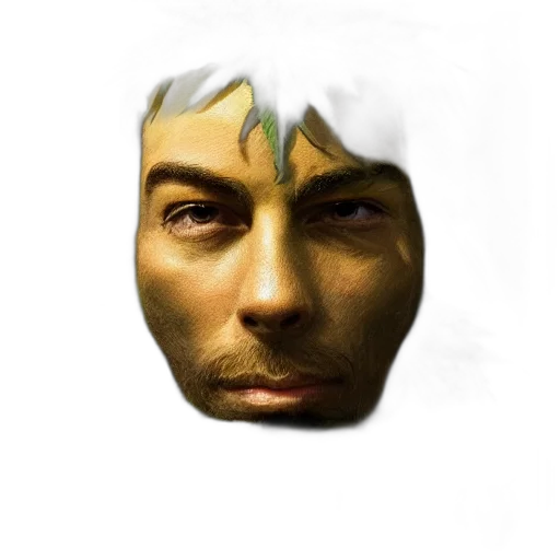 face, mask, crown, creature transparent PNG cut-out