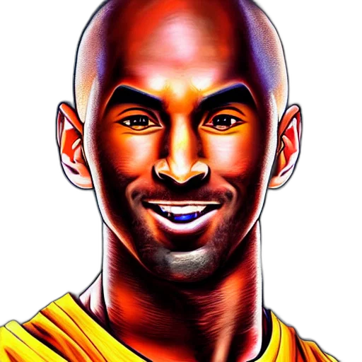 face, cartoon, comic book art, photorealistic transparent PNG cut-out