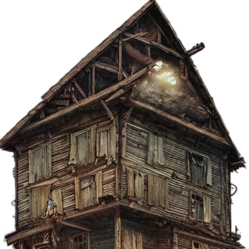 building, furniture, concept art, 3d render transparent PNG cut-out