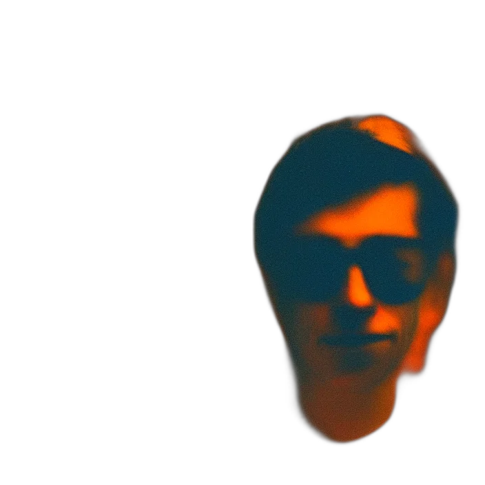face, mask, robot, creature, 3d render, vaporwave, photorealistic, concept art transparent PNG cut-out