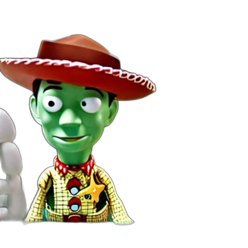 3d render, concept art, scene, claymation transparent PNG cut-out