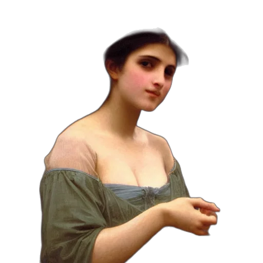 dress, face, jewelry, hat, photorealistic, oil painting, pixel art, fantasy art transparent PNG cut-out