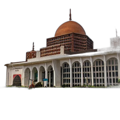 building, staff, 3d render, photorealistic transparent PNG cut-out