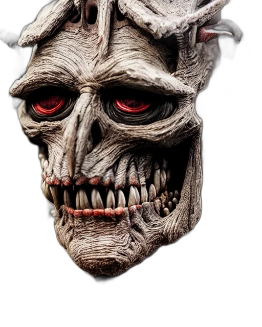 mask, face, creature, crown transparent PNG cut-out