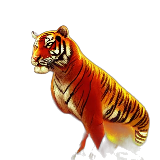 animal, creature, staff, weapon, 3d render, concept art, photorealistic, oil painting transparent PNG cut-out