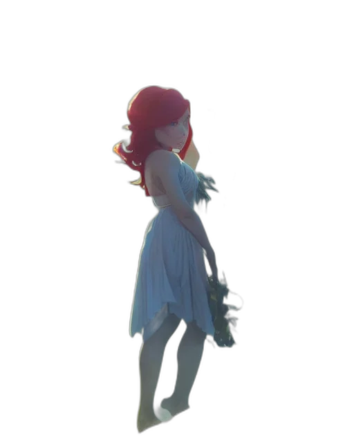 dress, staff, creature, robot, 3d render, concept art, fantasy art, pixel art transparent PNG cut-out
