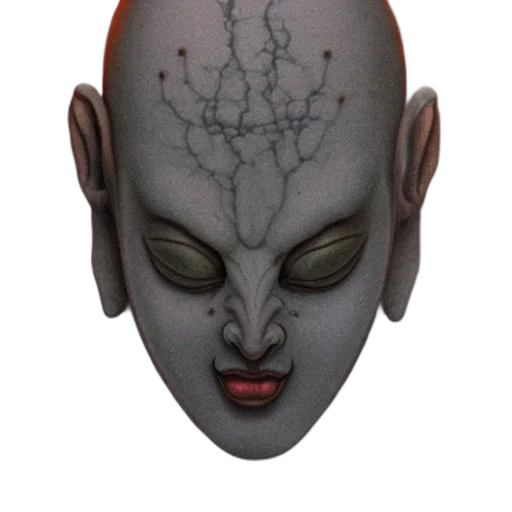 mask, face, crown, creature transparent PNG cut-out
