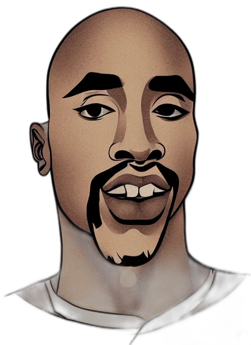 face, staff, cartoon, concept art, comic book art, photorealistic, stylized, minimalist transparent PNG cut-out