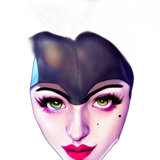 mask, face, crown, concept art transparent PNG cut-out