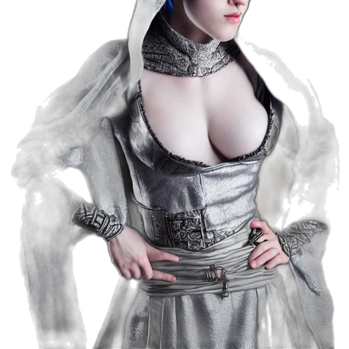 dress, jacket, jewelry, sword transparent PNG cut-out