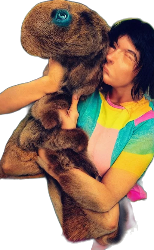 animal, creature, jacket, hair transparent PNG cut-out