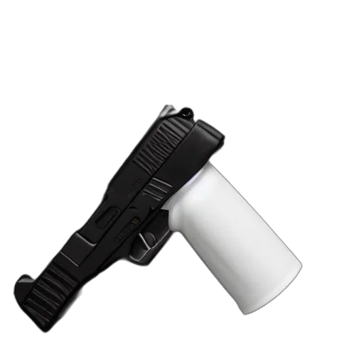 weapon, staff, umbrella, bottle, 3d render, photorealistic, hand, sanitizer transparent PNG cut-out