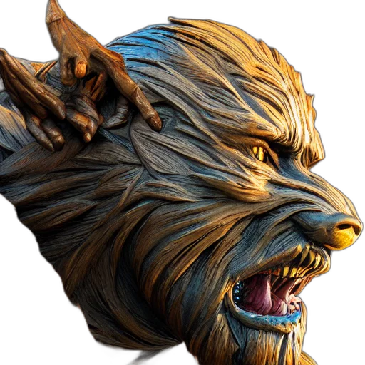 creature, mask, dragon, face, fantasy art, 3d render, concept art, photorealistic transparent PNG cut-out