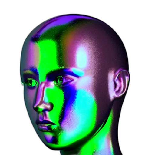 face, mask, robot, crown transparent PNG cut-out