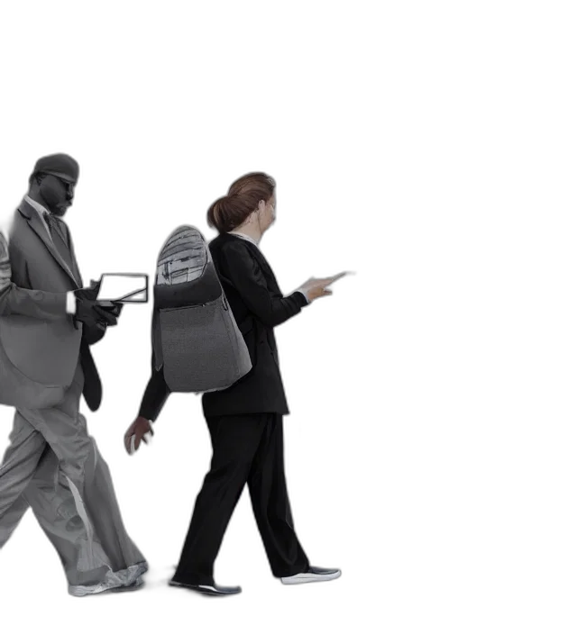 walking, talking, computer transparent PNG cut-out