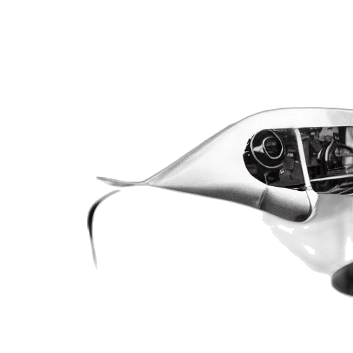 mask, weapon, robot, staff, 3d render, photorealistic, concept art, time transparent PNG cut-out