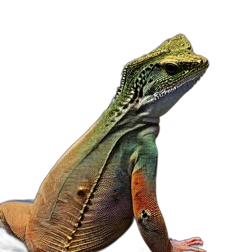 dragon, animal, creature, staff, photorealistic, 3d render, concept art, watercolor transparent PNG cut-out