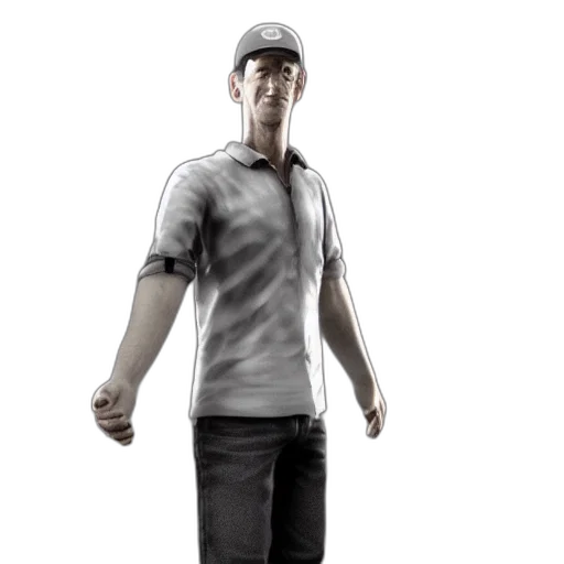 staff, 3d render, concept art, photorealistic, tony, hawk, max, animation transparent PNG cut-out