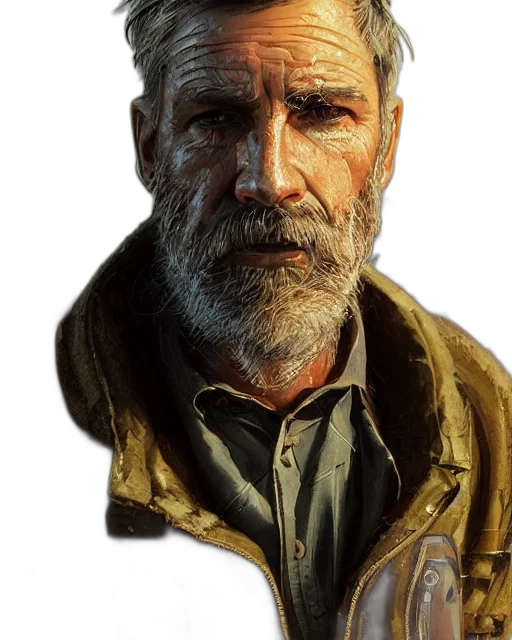 jacket, face, weapon, animal transparent PNG cut-out