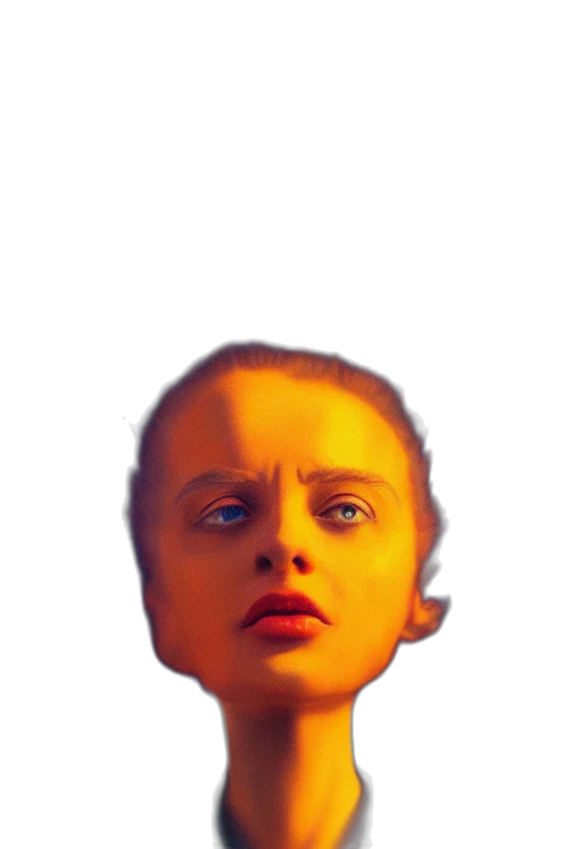 face, mask, robot, creature, photorealistic, 3d render, concept art, pixel art transparent PNG cut-out