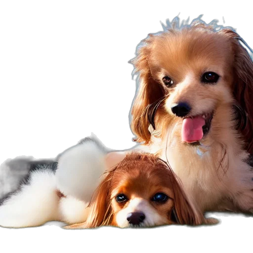 animal, crown, creature, photorealistic, 3d render, closeup, image, cute transparent PNG cut-out