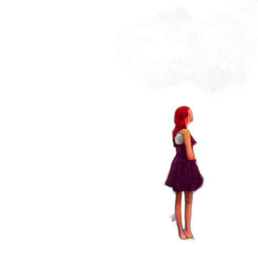 dress, robot, staff, jewelry transparent PNG cut-out
