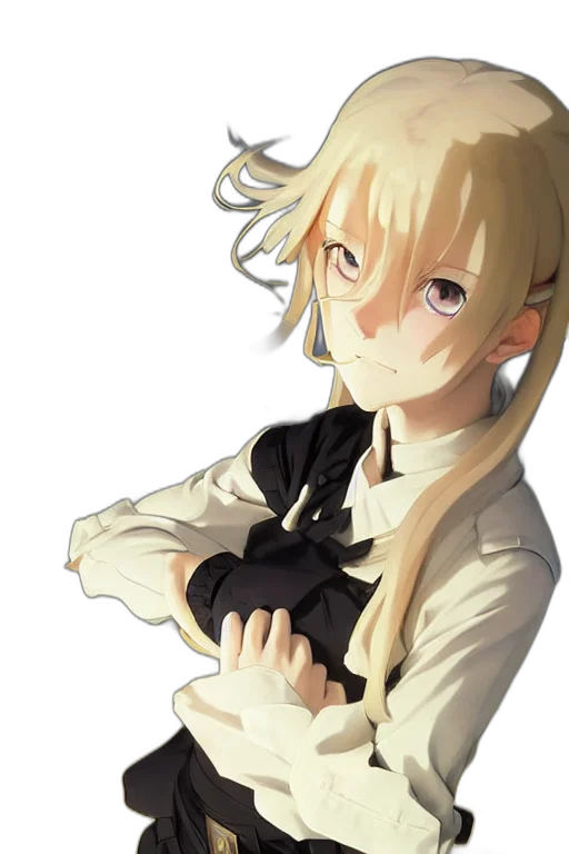 dragon, staff, face, dress, anime, pixel art, concept art, photorealistic transparent PNG cut-out