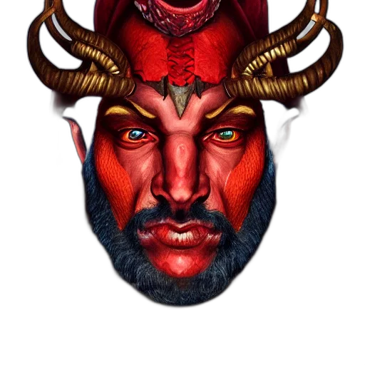 mask, face, dragon, fantasy art transparent PNG cut-out