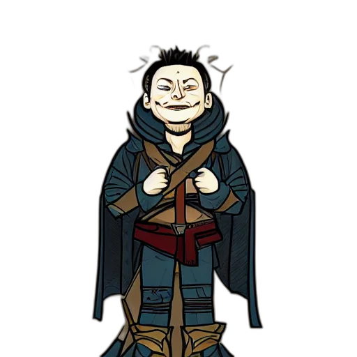 staff, concept art, comic book art, cartoon, fantasy art, dark, elon, musk transparent PNG cut-out