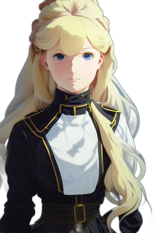 crown, staff, face, dress, pixel art, anime, concept art, fantasy art transparent PNG cut-out