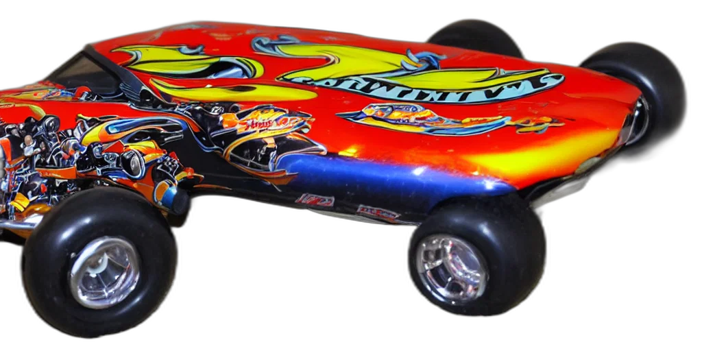 car, 3d render, hot, wheels, twin, mill transparent PNG cut-out