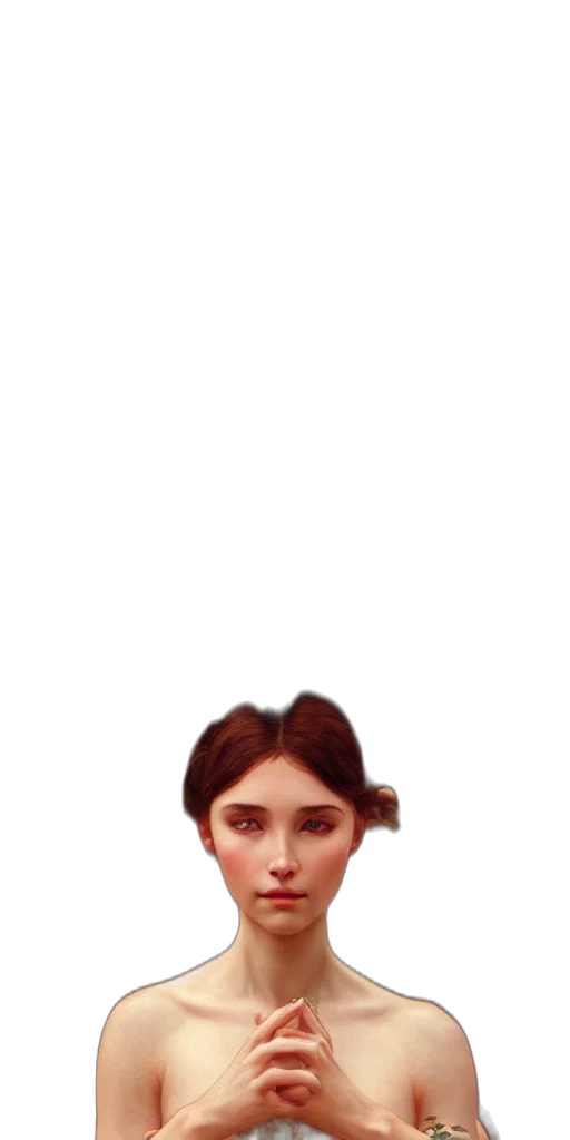 face, hair, mask, crown transparent PNG cut-out