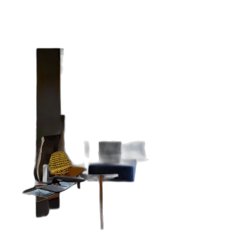 furniture, robot, staff, jewelry, 3d render, concept art, pixel art, photorealistic transparent PNG cut-out