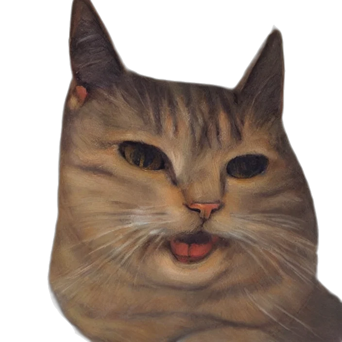 face, animal, creature, mask, photorealistic, oil painting, pixel art, 3d render transparent PNG cut-out