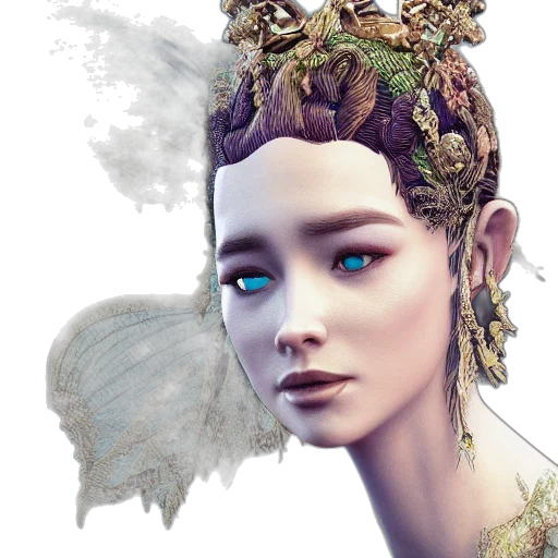crown, face, jewelry, mask transparent PNG cut-out