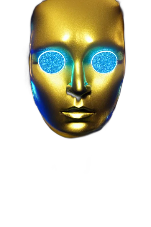mask, robot, face, jewelry transparent PNG cut-out