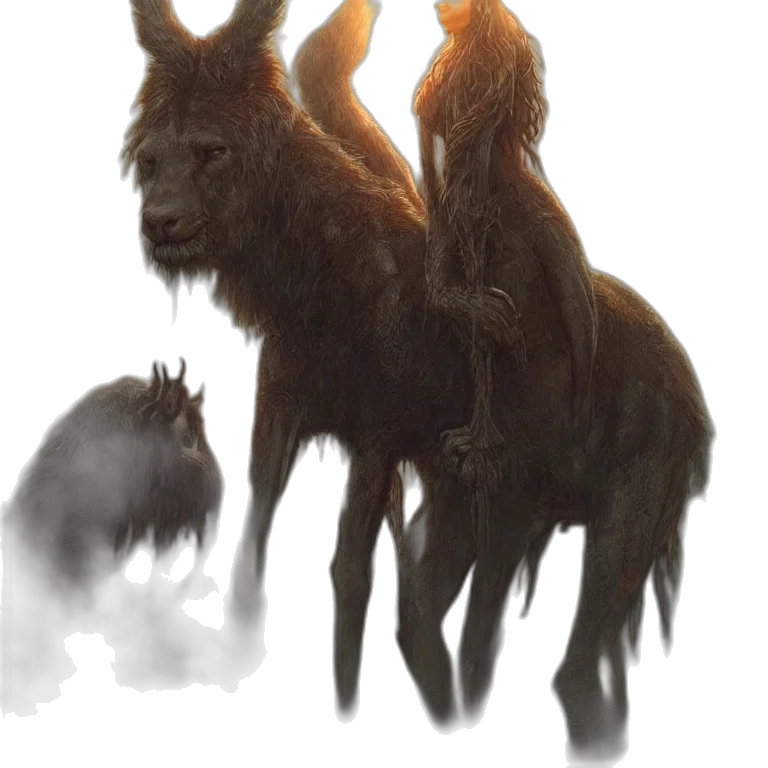 creature, animal, dragon, concept art transparent PNG cut-out