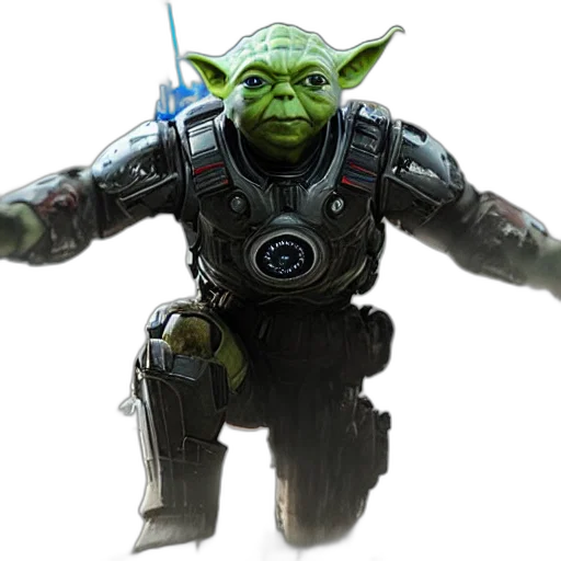 staff, robot, weapon, mask transparent PNG cut-out