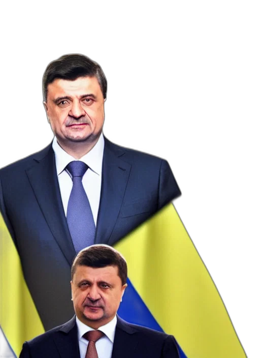 jacket, face, president, ukraine transparent PNG cut-out