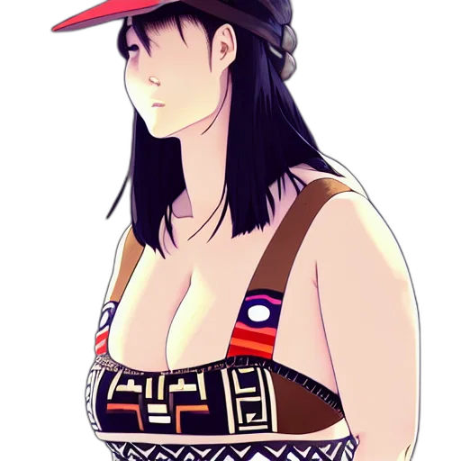 hat, dress, staff, concept art transparent PNG cut-out
