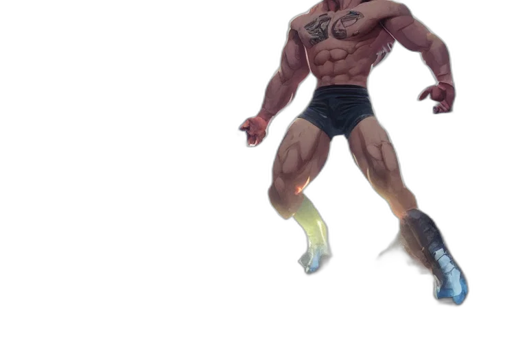 creature, animal, concept art, 3d render, comic book art, fantasy art, rock, wwe transparent PNG cut-out