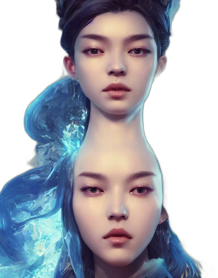 face, crown, creature, mask transparent PNG cut-out