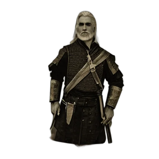 staff, sword, jacket, dragon, 3d render, concept art, fantasy art, photorealistic transparent PNG cut-out