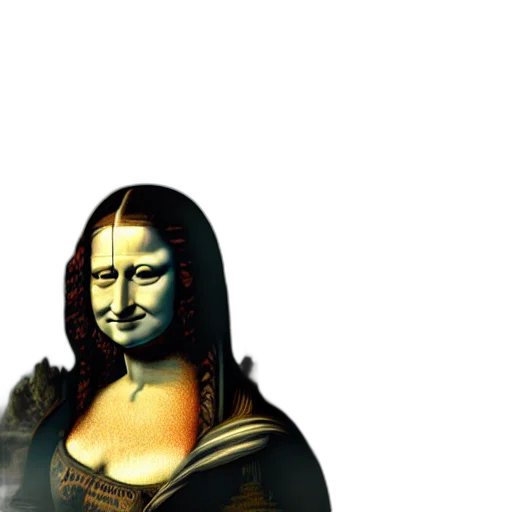 face, mask, crown, dress transparent PNG cut-out