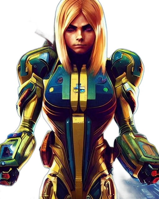 robot, weapon, comic book art, concept art, cyberpunk, fantasy art, golden, symmetric transparent PNG cut-out
