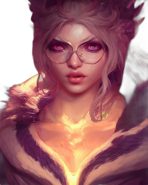 face, mask, fantasy art, concept art, anime, photorealistic, fire, golden transparent PNG cut-out